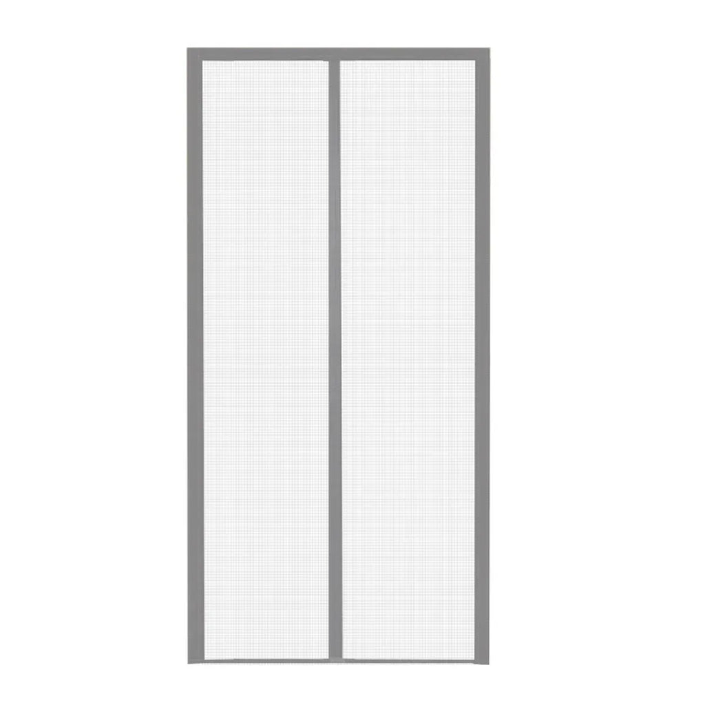 Self-Sealing Door Curtain Insect Proof Durable Mesh Screen for Home Kitchen Use - Grey