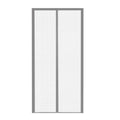 Self-Sealing Door Curtain Insect Proof Durable Mesh Screen for Home Kitchen Use - Grey