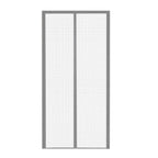 Self-Sealing Door Curtain Insect Proof Durable Mesh Screen for Home Kitchen Use - Grey