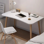 Rectangular Desktop Computer Desk Office Table Sturdy Space-Saving Home Office