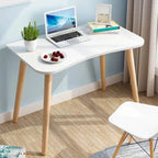 Rectangular Desktop Computer Desk Office Table Sturdy Space-Saving Home Office