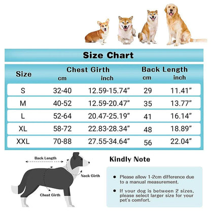 Dog Recovery Suit Anti-Lick Wound Protector Pet Clothing Post-Surgery Belly - Camouflage-XL