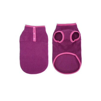 XL Pet Dog Puppy Winter Warm Fleece Jumper Vest Coat Jacket Apparel Clothes - Pink