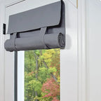 Curtains For Doors and Windows Block Light Blackout Heat Insulation Living Room - Grey