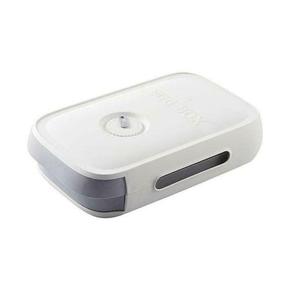 Drawer Type Eggs Tray Fruit Storage Box Kitchen Stacking Holder Food Container - Blue