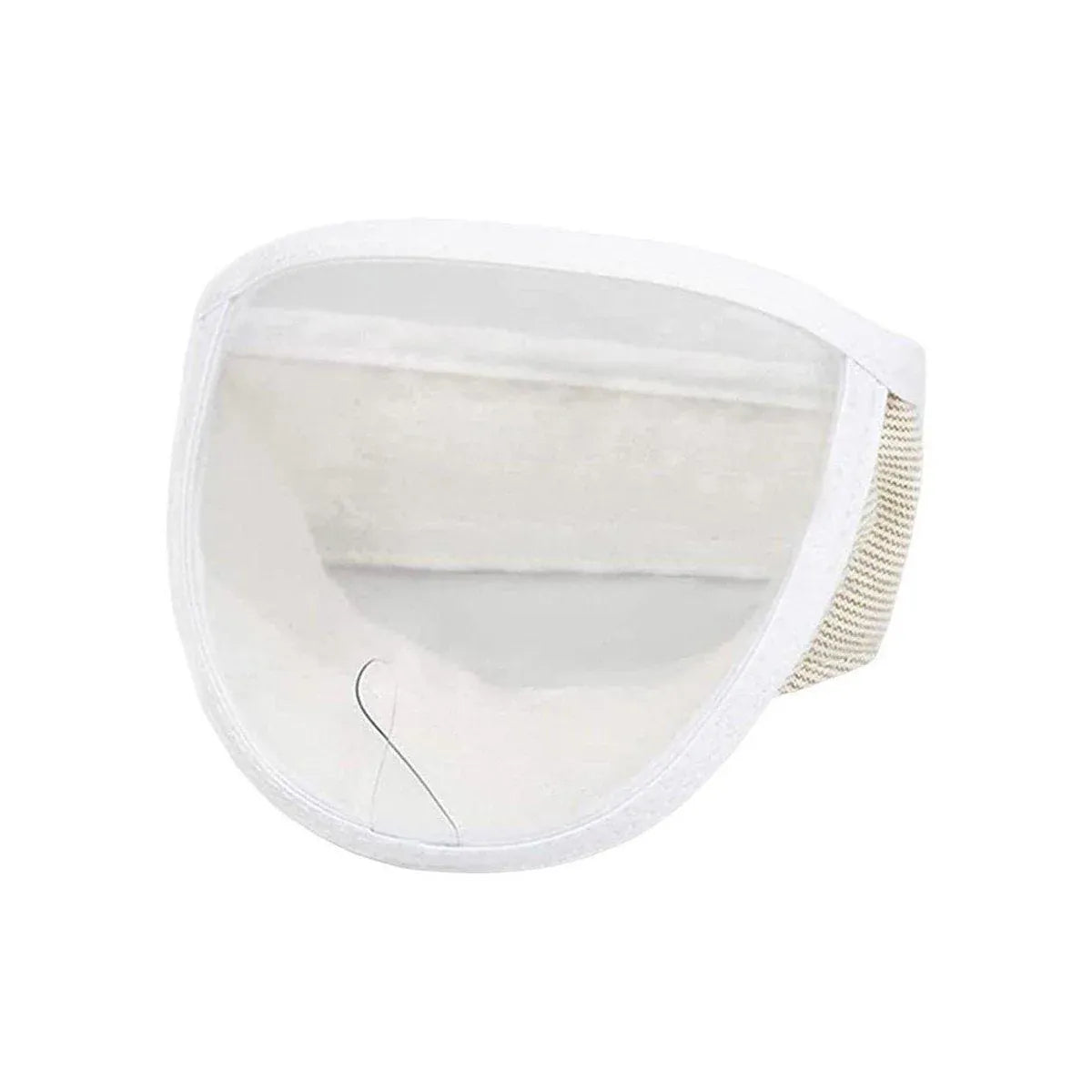 Breathable Pet Headgear Clear Cat Dog Mask Anti Bite Scratch Protective Gear - M
