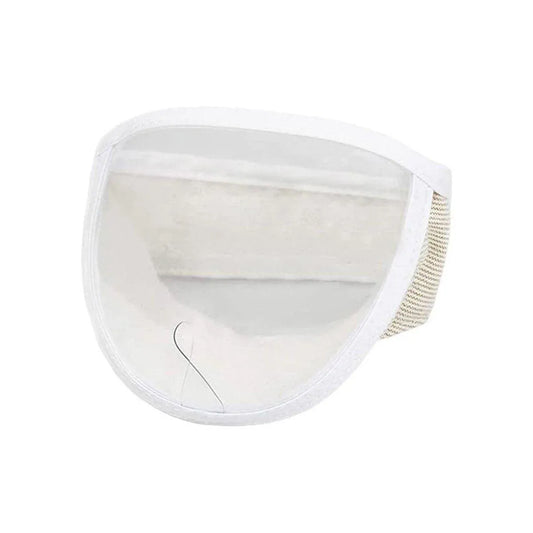 Breathable Pet Headgear Clear Cat Dog Mask Anti Bite Scratch Protective Gear - S