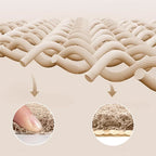 Waterproof Non-Slip Bathroom Shower Mat Anti-Slip Rug Toilet Floor Mat Washable - Grey-60*80cm