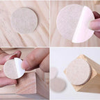Felt Pad Furniture Floor Protector Pads Self Adhesive Round Heavy Duty - 80PCS