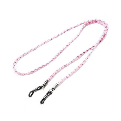 PU Sunglasses Reading Glasses Spectacles Eyeglass Holder Strap Chain - Black