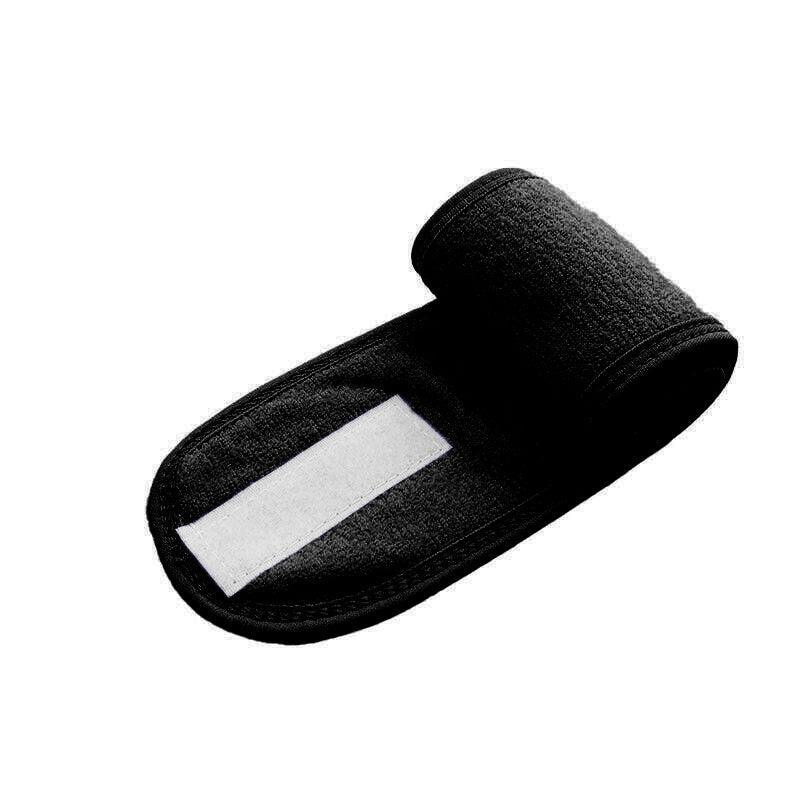 8-Colours Wrap Head Band Hairband Hair Band Adjustable Facial Make Up Face Wash Au - Blue