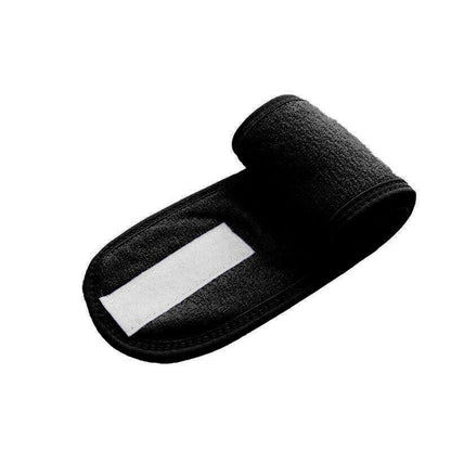 8-Colours Wrap Head Band Hairband Hair Band Adjustable Facial Make Up Face Wash Au - Blue