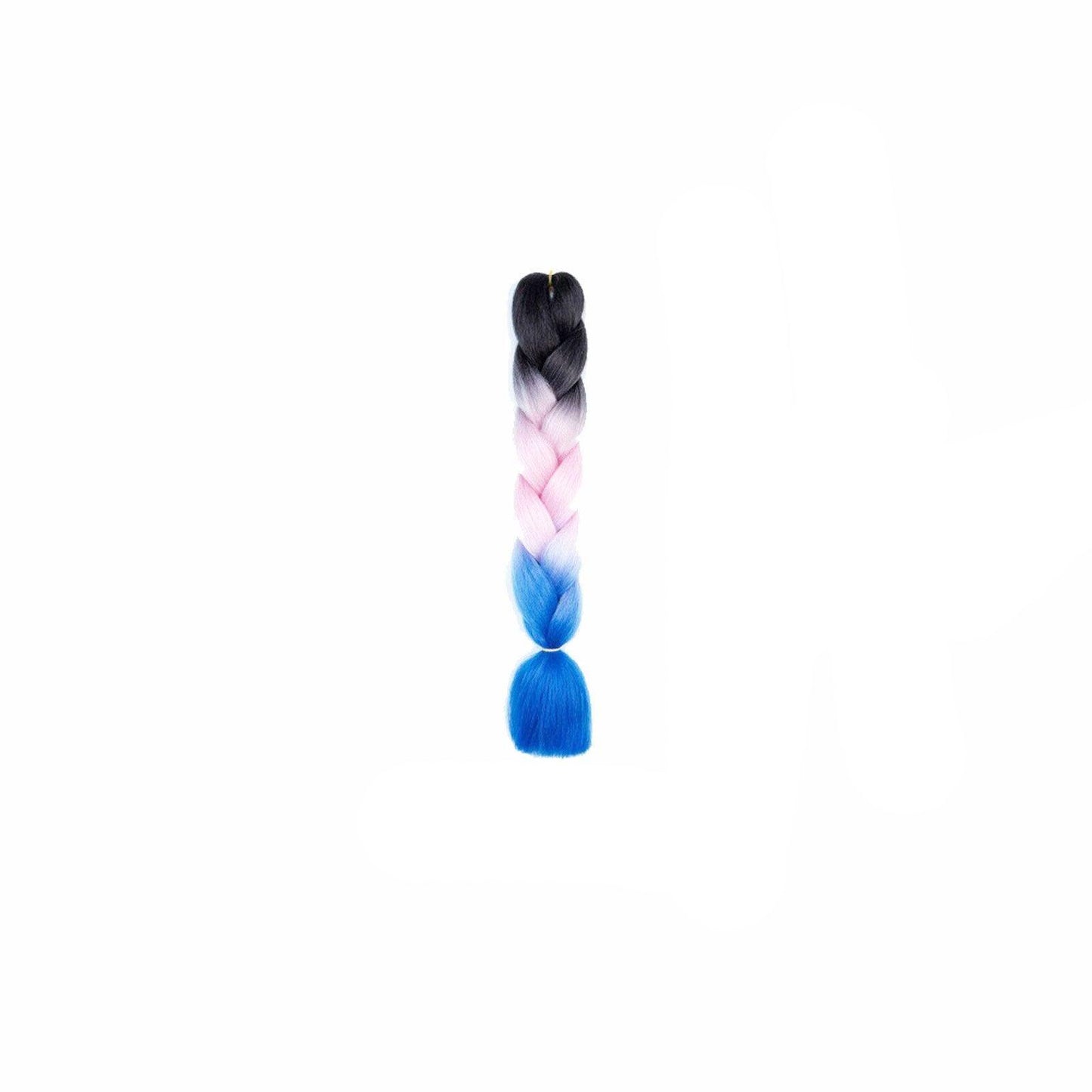 Coloured Jumbo Braiding Hair Extensions Braids Twist Hight Temperature Kanekalon - C6