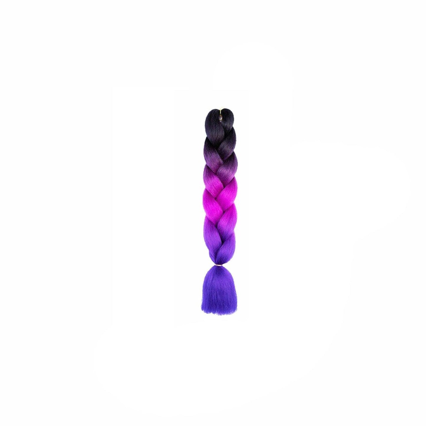 Coloured Jumbo Braiding Hair Extensions Braids Twist Hight Temperature Kanekalon - C6
