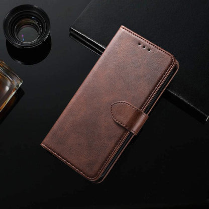 Brown Wallet Leather Flip Case Cover For iPhone 7 8 6 6S Plus X 11 12 13 Pro XS Max XR - iPhone 14 Pro