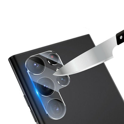 Samsung Galaxy S22 Ultra/Plus/S22 Camera Lens Protector Tempered Glass - For Galaxy S22