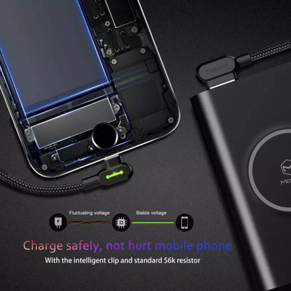 Mcdodo Fast Usb Cable Heavy Duty Charging Syn Charger Type-C 90 Degree Angle - 1.2m