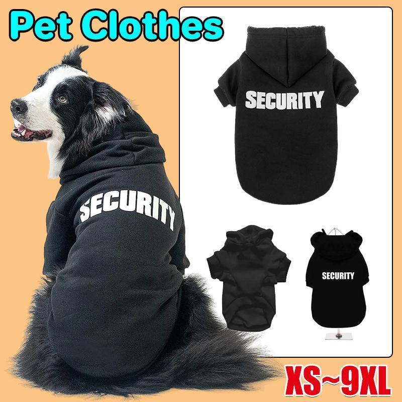 Pet Dog Clothes Hoodie Warm Winter Jumper Puppy Cat Clothing Coat Jacket Shirt - 2XL