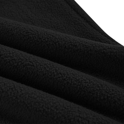 Dog Puppy Hoodies Jacket Solid Coat Pet Winter Soft Warm Clothes S-5XL Black - XL