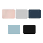 Leather Mouse Pad 30x25.5cm Waterproof Gaming Desk Mat Anti Slip Rubber Mousepad - Pink