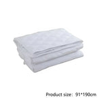 Hotel Mattress Comfort Pads Fabric Bedding Topper Mattress Protectors Cover - 183x203cm-Brushed