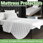 Hotel Mattress Comfort Pads Fabric Bedding Topper Mattress Protectors Cover - 107x203cm-Brushed