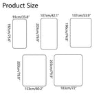 Hotel Mattress Comfort Pads Fabric Bedding Topper Mattress Protectors Cover - 107x203cm-Brushed