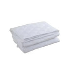 Hotel Mattress Comfort Pads Fabric Bedding Topper Mattress Protectors Cover - 91x190cm-Plain