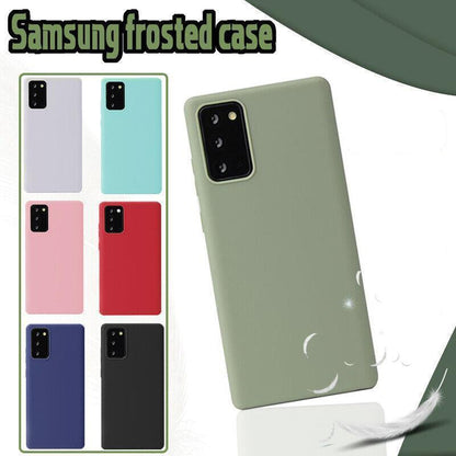 Sky Blue Shockproof Cover Slim Case for Samsung S21 S10 S20 Plus Ultra FE Note20 - Samsung Note 20 Ultra