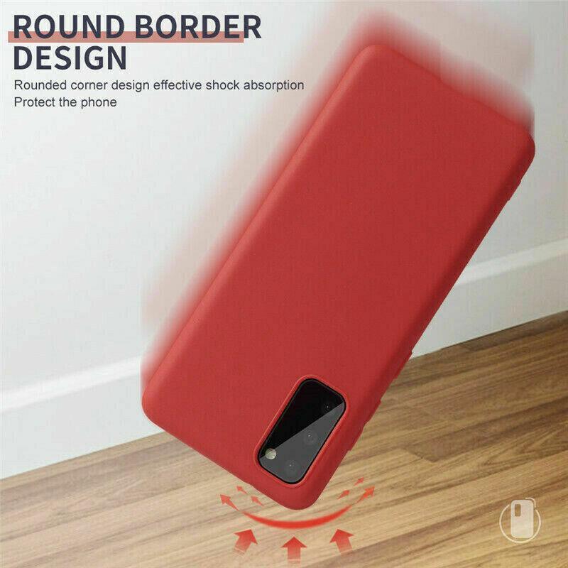 Red Shockproof Cover Slim Case for Samsung S21 S10 S20 Plus Ultra FE Note20 - Samsung Note 20 Ultra