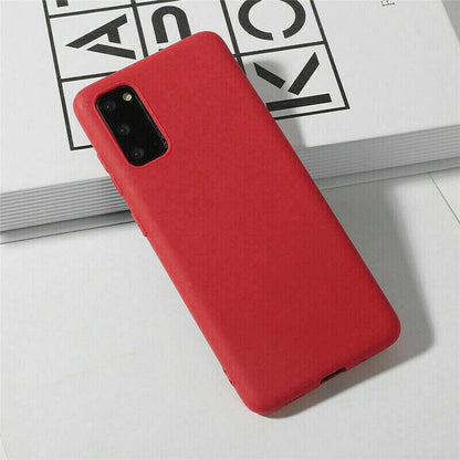 Red Shockproof Cover Slim Case for Samsung S21 S10 S20 Plus Ultra FE Note20 - Samsung Note 20 Ultra