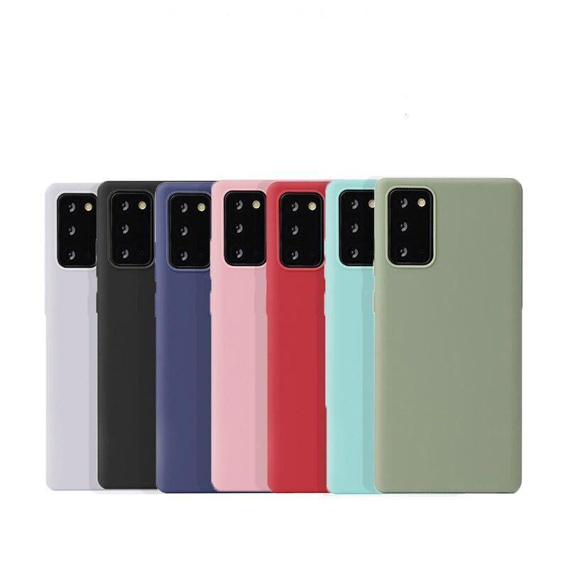 Red Shockproof Cover Slim Case for Samsung S21 S10 S20 Plus Ultra FE Note20 - Samsung Note 20 Ultra