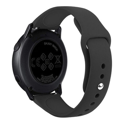 Large Size For Fitbit Versa / Versa Lite Versa2 Replacement Band Silicone Strap Wristband - Black