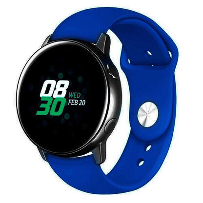 Large Size For Fitbit Versa / Versa Lite Versa2 Replacement Band Silicone Strap Wristband - Blue