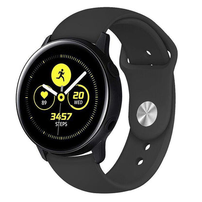 Large Size For Fitbit Versa / Versa Lite Versa2 Replacement Band Silicone Strap Wristband - White