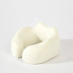 Travel Neck Pillow Memory Foam U Shape Grey Cushion for Airplane Train Support - DarK Blue