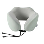 Memory Foam U Shaped Neck Pillow Travel Portable Office Nap Support Pillow - Green