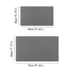 Anti Slip Bathroom Mat Non Slip Shower Floor Mat Quick Dry Soft Comfortable Rug - Beige-45x75cm