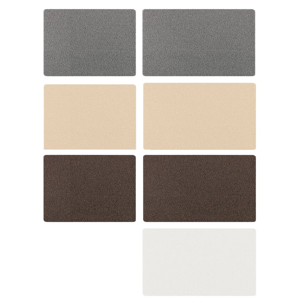 Anti Slip Bathroom Mat Non Slip Shower Floor Mat Quick Dry Soft Comfortable Rug - Grey-40x60cm