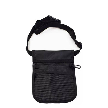 Nurse Pouch Waist Bag Medical Tool Organizer Pocket Belt with Keyring - Purple