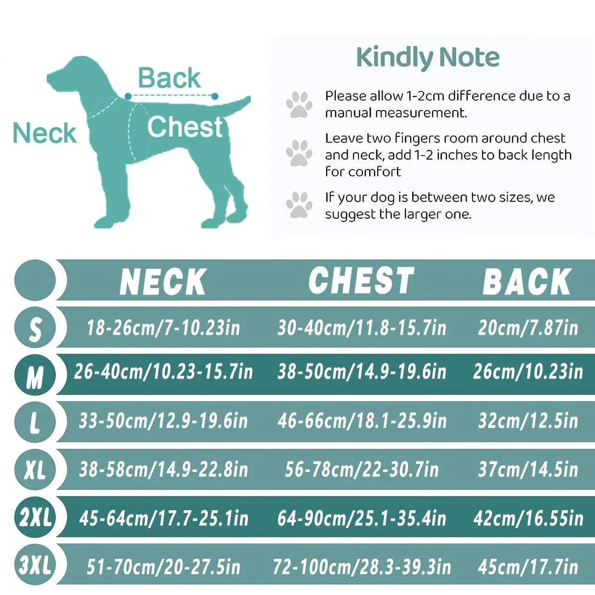 Pet Comfort Dog Relief Vest Jacket Soft Anxiety Coat for Small Medium Large Dogs - S