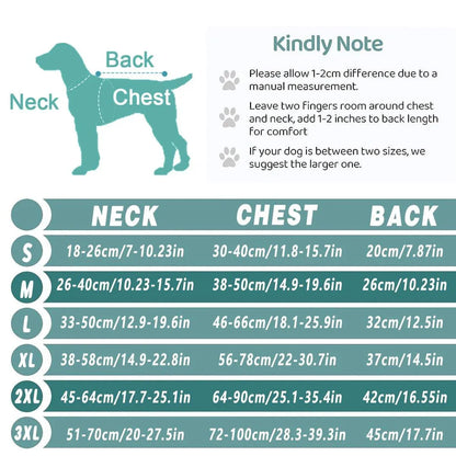 Pet Comfort Dog Relief Vest Jacket Soft Anxiety Coat for Small Medium Large Dogs - S