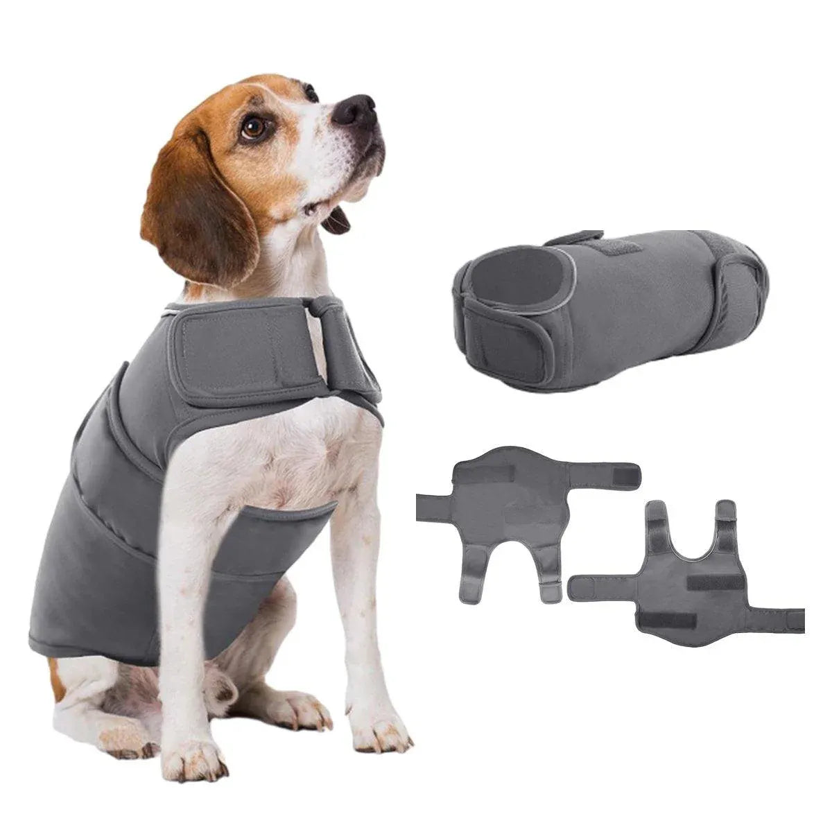 Pet Comfort Dog Relief Vest Jacket Soft Anxiety Coat for Small Medium Large Dogs - S