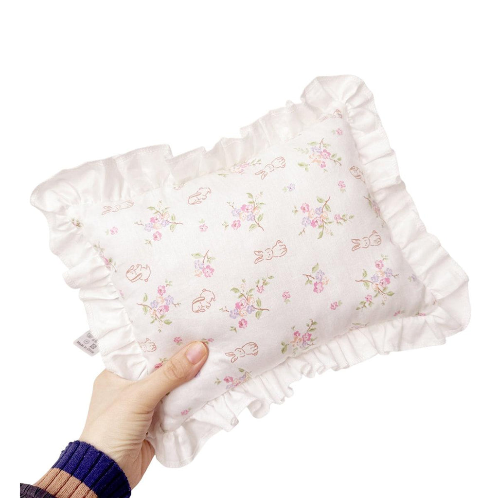 Lace Cat Pillow Soft Pet Cushion for Sleeping Comfortable Kitty Bed Cushion - White Moon