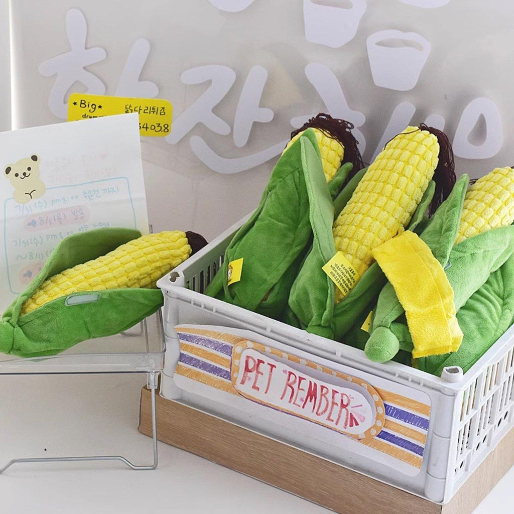 Simulation Corn Dog Chew Toy for Pets Durable Slow Feeder Toy for Dog Boredom