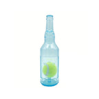 Durable Pet Teething Resistant Tennis Ball Wine Bottle Chew Toy for Dogs Play - Green-L