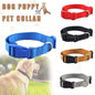 L Size Dog Puppy Pet Collar Adjustable Nylon Toy Large Pink Blue Red Black - Red