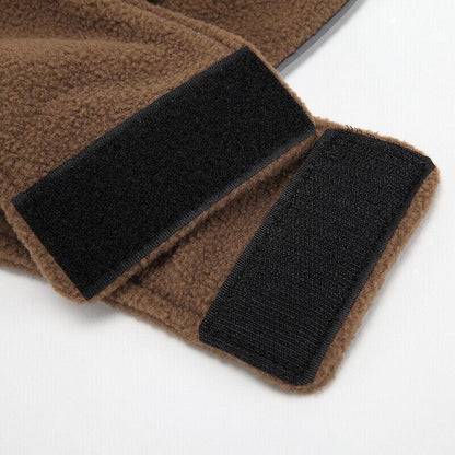 M Size Pet Dog Warm Coat Fleece Jacket Jumper Sweater Winter Puppy Vest Outfit - Yellow