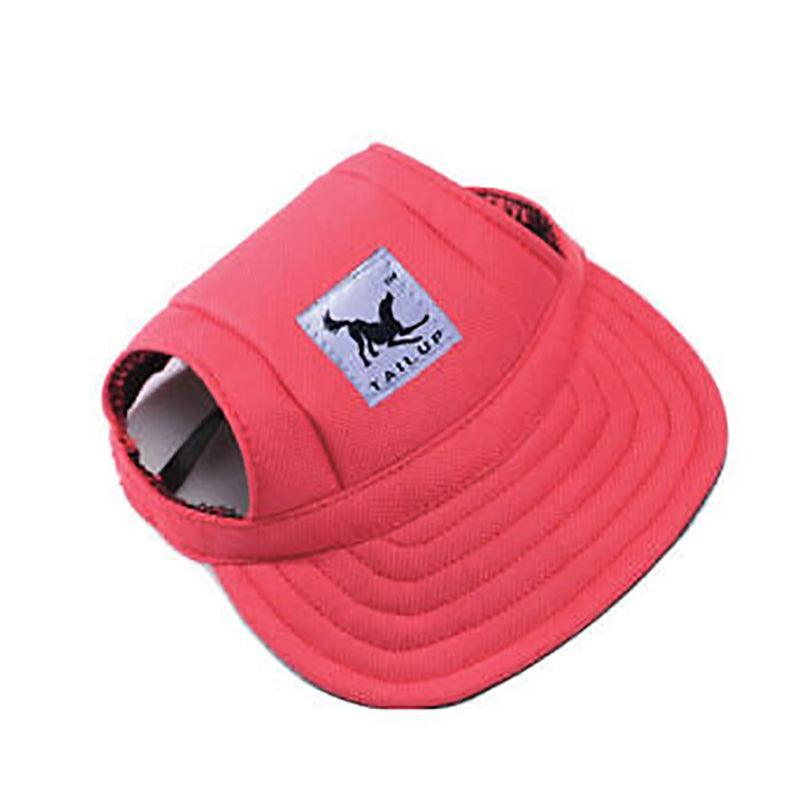 Dog Baseball Cap Outdoor Pet Sun Hat Summer Canvas Visor Puppy S Size - Blue