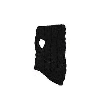 Puppy Dog Jumper Winter Warm Knitted Sweater Pet Clothes Small Dogs Coat Thermal L Size - Beige